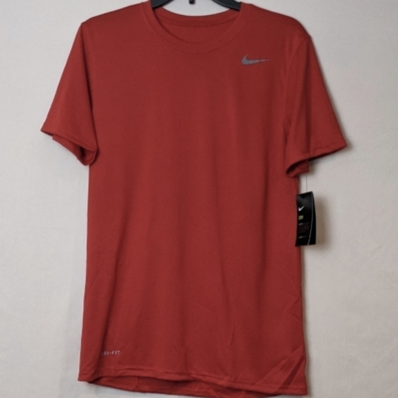 Nike Other - Nike Dri-Fit Red Short Sleeve Crew Neck Legend Training Tee Size Small